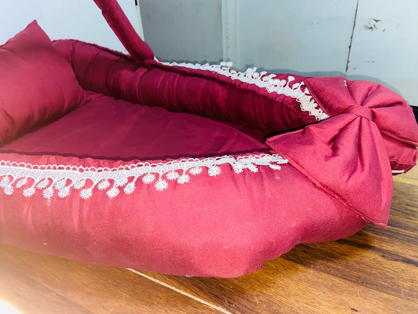 Maroon Snuggle Baby Set